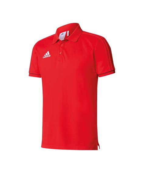 adidas tiro 17 poloshirt rot schwarz